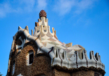 Photo Barcelona - im Park Güell